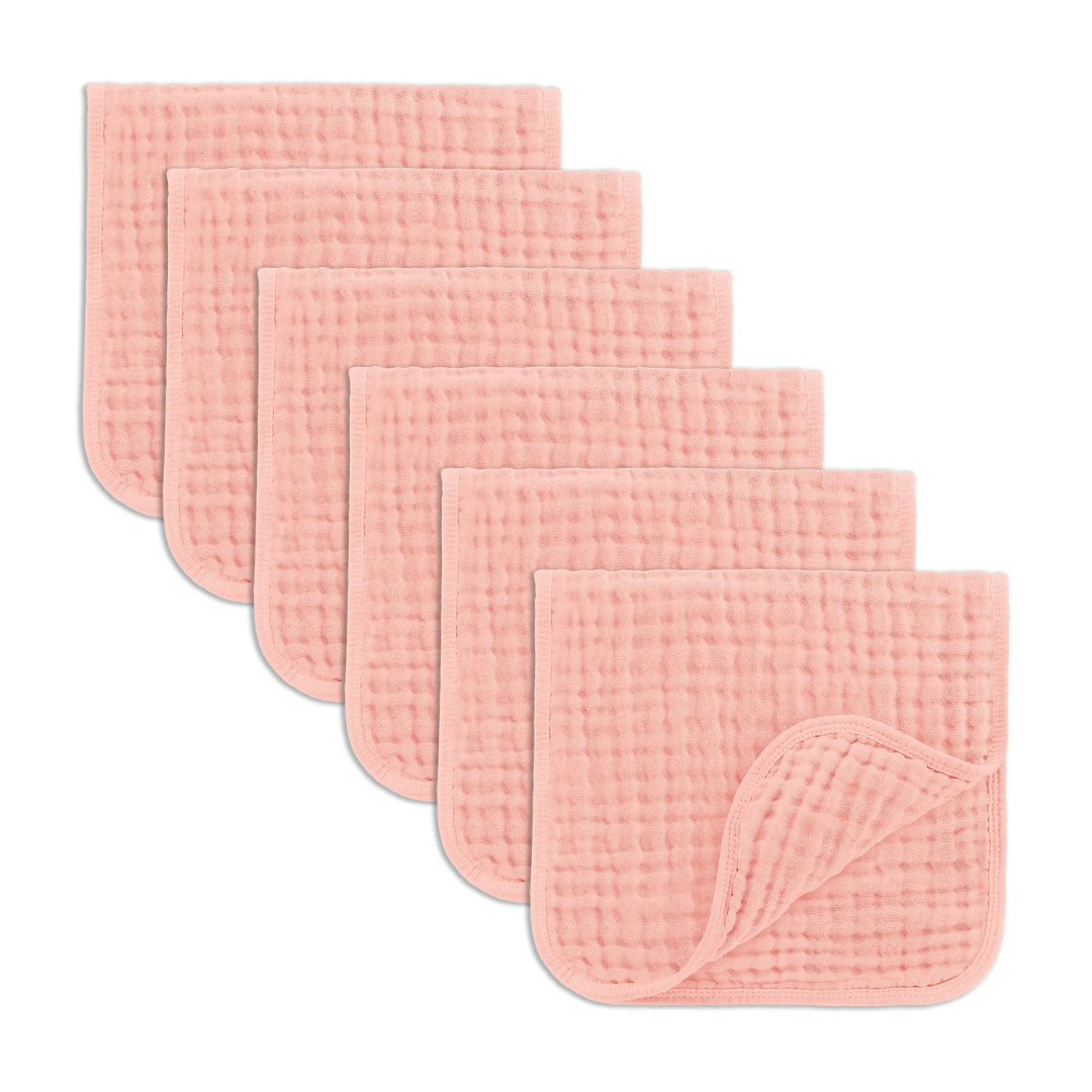 Little Teekie Soft Muslin Baby Burp Cloth Set