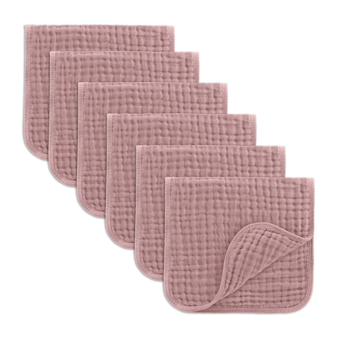Little Teekie Soft Muslin Baby Burp Cloth Set