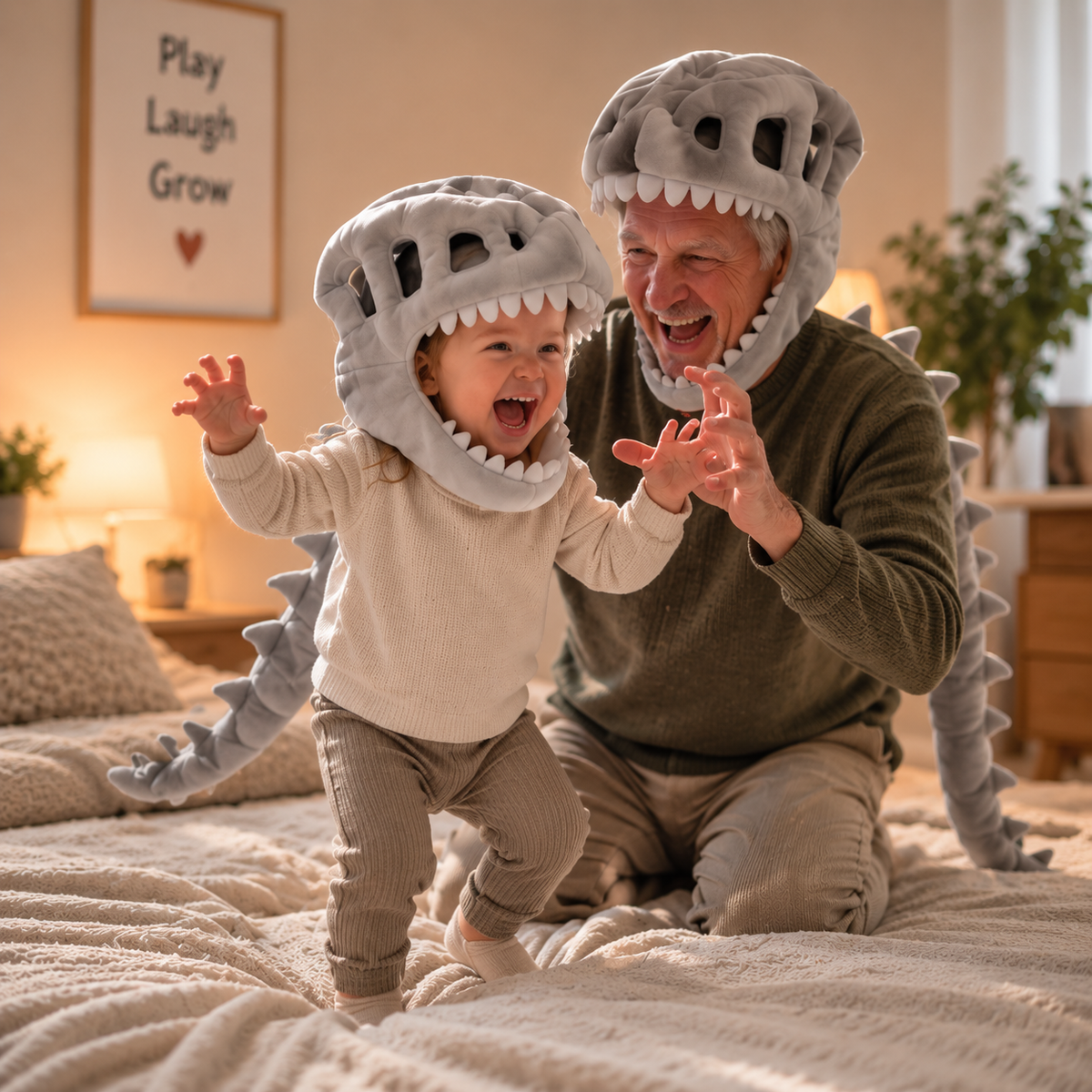 Dodo's Dino Plush Hoodie