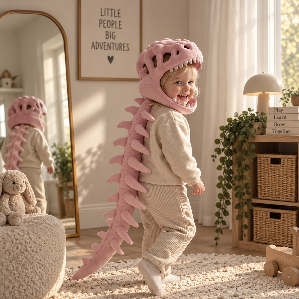 Dodo's Dino Plush Hoodie
