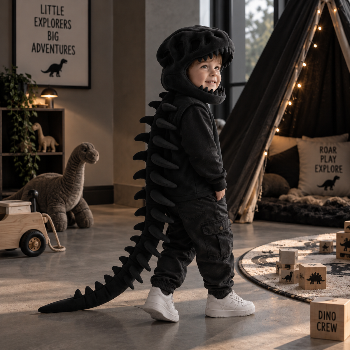 Dodo's Dino Plush Hoodie