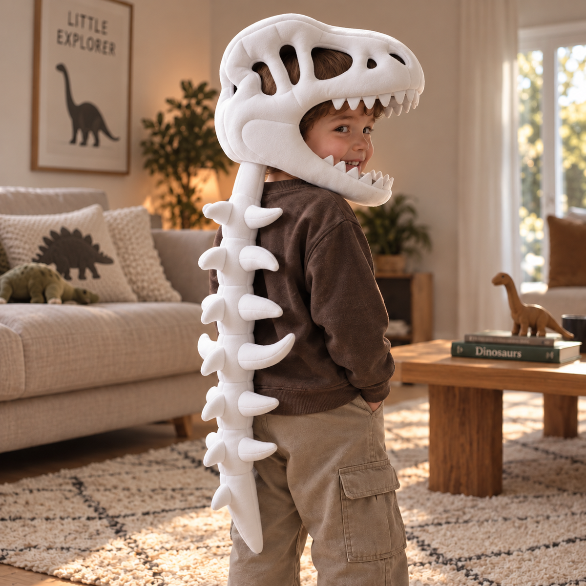 Dodo's Dino Plush Hoodie