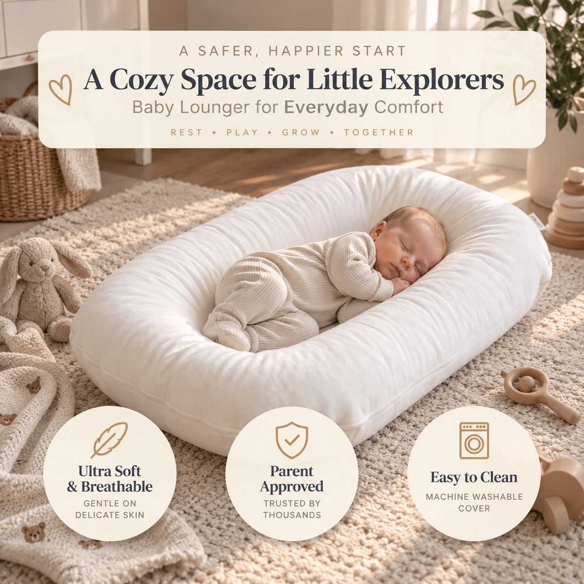 Dodo's Baby Lounger Nest