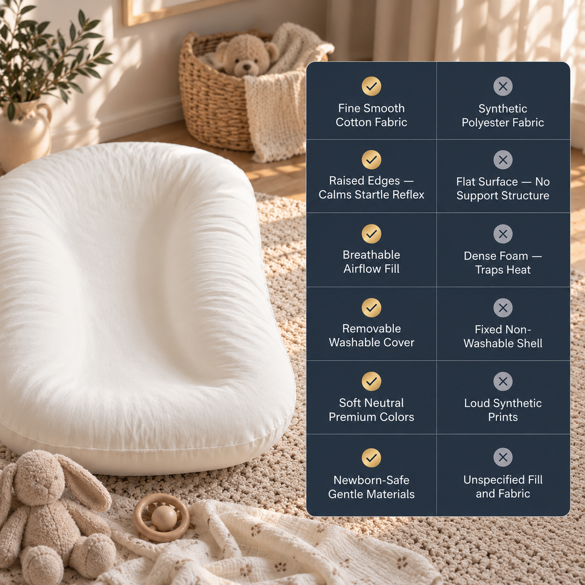 Dodo's Baby Lounger Nest