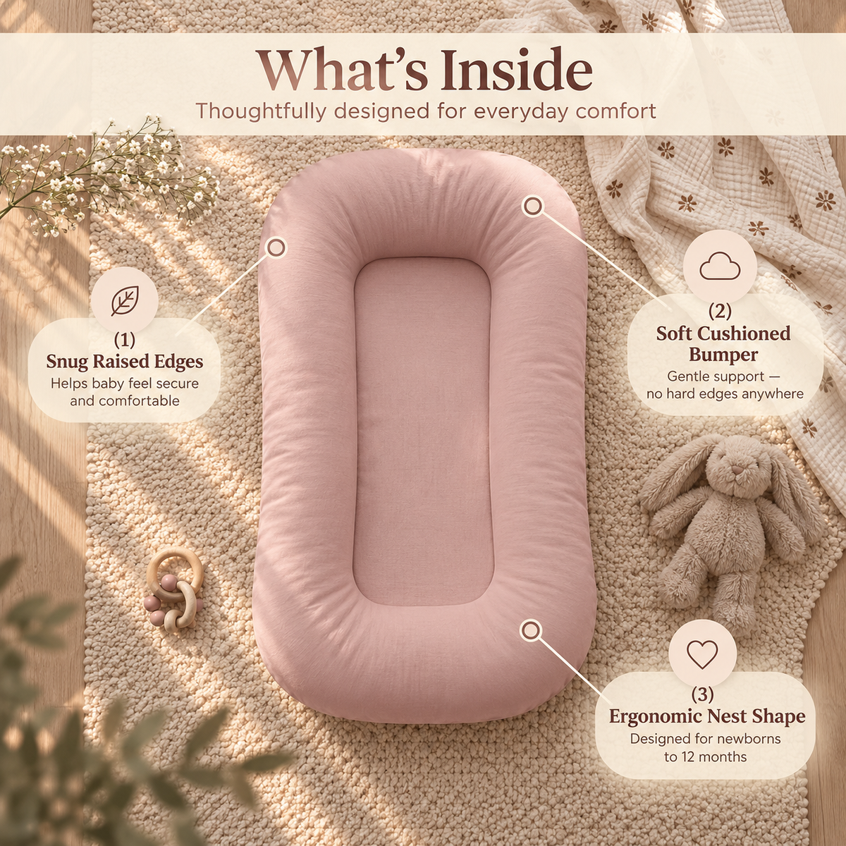 Dodo's Baby Lounger Nest