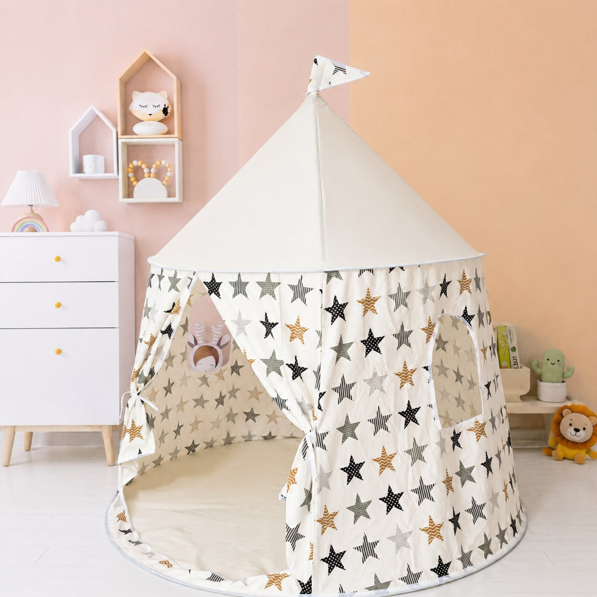 Little Teekie Kids Play Tent Indoor Princess Teepee