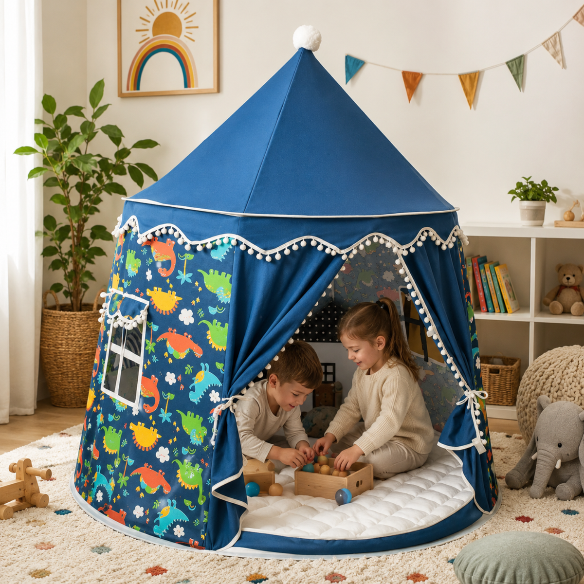 Little Teekie Kids Play Tent Indoor Princess Teepee